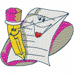 School Embroidery Design 4 School Embroidery Design 4